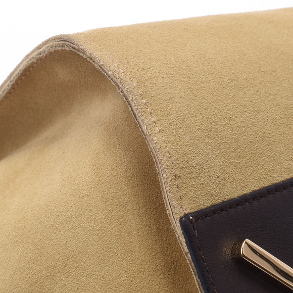 Loewe Hammock Beige Brown Suede Calfskin Leather Bag - Picture 8 of 9